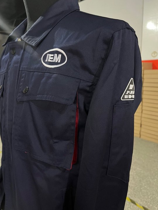 南京理工大學(xué)春秋長(zhǎng)袖工作服案例圖片