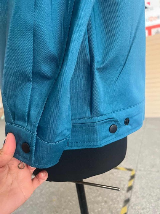 安徽漢威電子廠工作服定制款式 安徽漢威電子廠工作服定制款式