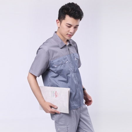 2016夏季工作服，短袖工作服款式
